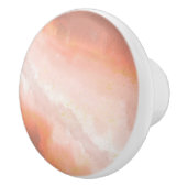 Boutons de céramique imprimés en cuivre, orange et (Droite)