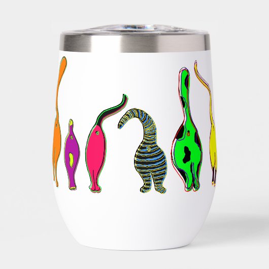 Boutons de chat colorés (Avant)