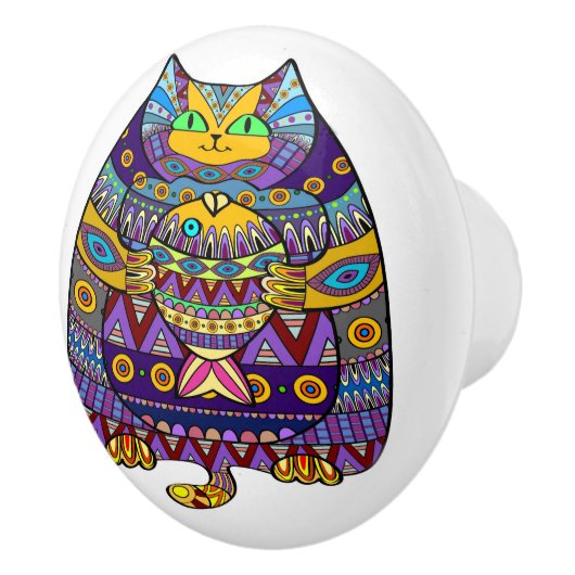 Boutons de chat colorés révisés (Droite)