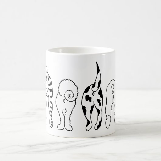 Boutons de chien - Mug (Centre)