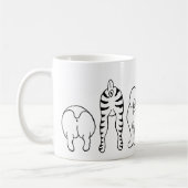 Boutons de chien - Mug (Gauche)