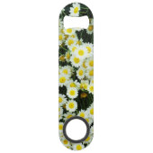 Boutons de fleurs de marguerite délicate jaune, (Dos)