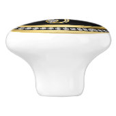 Boutons de l'armoire Bling Music Note révisés (Côté)