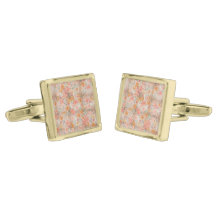 Belle Mouchoir de Poche Floral d'Été aux Pêches