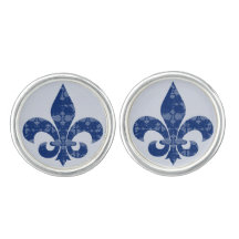 FLEUR-DE-LIS : bleu