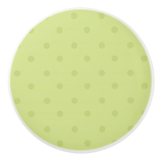 Boutons de meuble de dressing vert printemps citro (Devant)