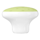 Boutons de meuble de dressing vert printemps citro (Côté)