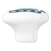 Boutons de porte bleus de robot pour des enfants (Côté)