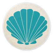 Boutons de tiroir à coquille de petite plage (Devant)