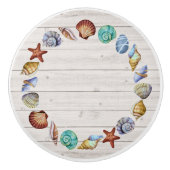 Boutons de tiroir Cercle Plage Version plus foncée (Devant)