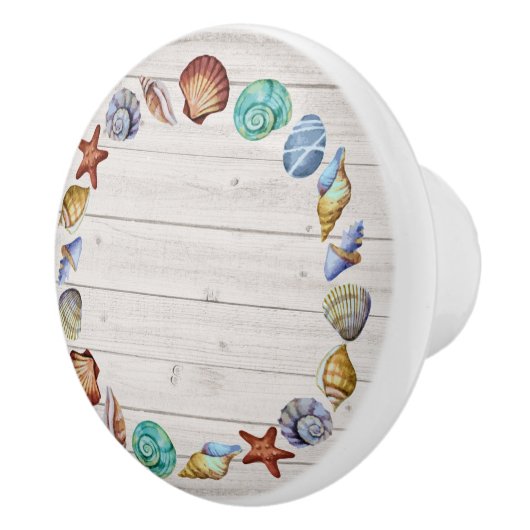 Boutons de tiroir Cercle Plage Version plus foncée (Droite)