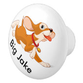 Boutons de tiroir de chien mignons (Droite)