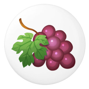 Boutons de tiroir de raisins