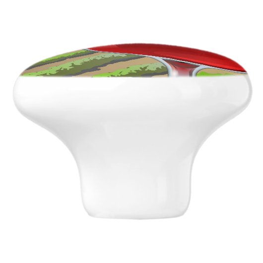 Boutons de tiroir de raisins à vin (Côté)