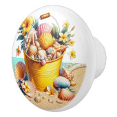 Boutons de tiroirs en coquille de mer de plage - S (Droite)