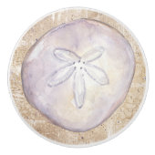 Boutons de tiroirs en coquille de mer de plage - S (Devant)