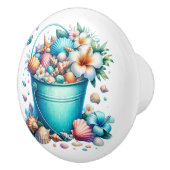 Boutons de tiroirs en coquille de mer de plage - S (Droite)