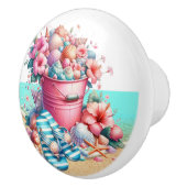 Boutons de tiroirs en coquille de mer de plage - S (Droite)