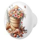 Boutons de tiroirs en coquille de mer de plage - S (Droite)