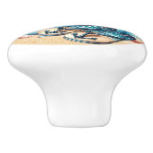 Boutons de tiroirs en coquille de mer de plage - S (Côté)