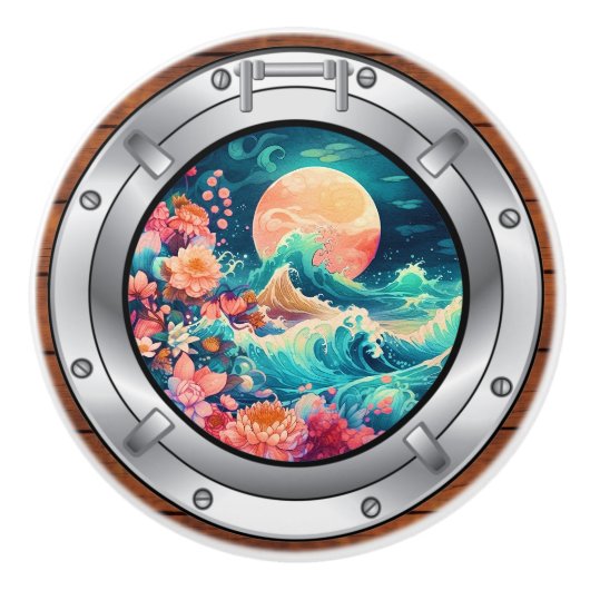 Boutons de tiroirs portatifs nautiques (Devant)