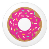 Boutons de traction mignons rose beignets et tiroi (Devant)