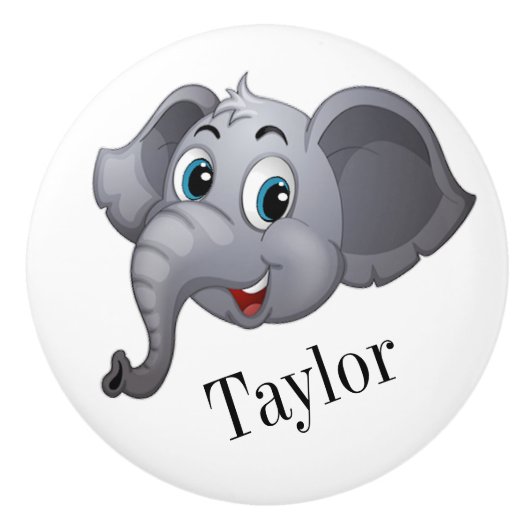 Boutons d'éléphant mignons (Devant)