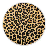 Boutons en céramique d'empreinte de léopard (Devant)