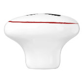 Boutons en céramique d'empreinte de patte animal (Côté)