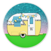 Boutons en céramique du camping (Devant)