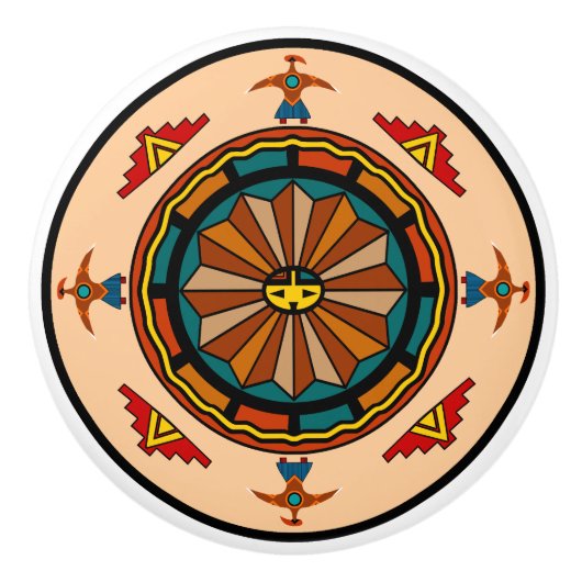 Boutons en céramique du sud-ouest (Devant)