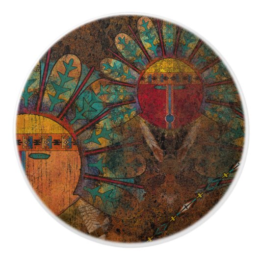 Boutons en céramique du sud-ouest (Devant)