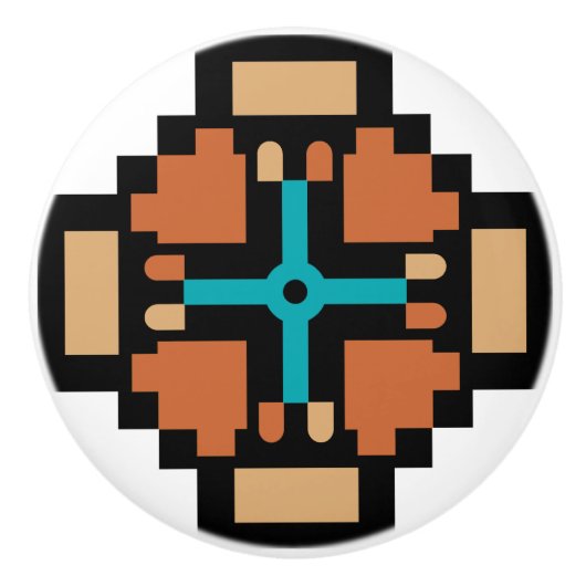 Boutons en céramique du sud-ouest (Devant)