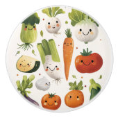 boutons en céramique légume (Devant)