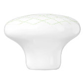 Boutons en céramique motif vert (Côté)