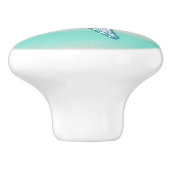 Boutons en céramique nautiques/tractions d'étoiles (Côté)