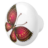 Boutons et pulls en céramique papillon (Droite)