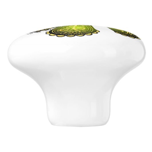 Boutons et pulls en céramique papillon (Côté)