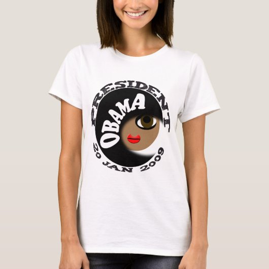 Boutons et T-shirts d'inauguration d'Obama ! (Devant)