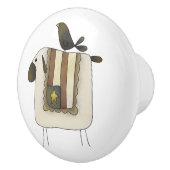 Boutons mignons primitifs de tiroir de moutons et (Droite)