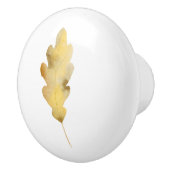 Boutons simples de tiroir de feuille de chêne (Droite)