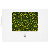 Boutons sur noir (Dos Horizontal)