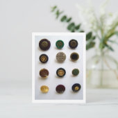 Boutons vintages - Carte postale (Debout devant)