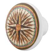 Boutons vintages de tiroir de buffet de boussole (Droite)