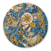 Boutons Whimsical Nautical Art Drawer (Devant)