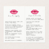 Bouts et carte de visite de distributeur de (Intérieur déplié)