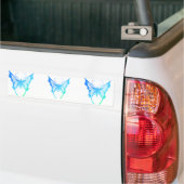 Boutterflies brillantes Bumper Sticker (Sur camion)