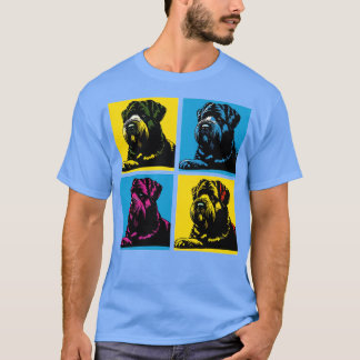 Bouvier des Flandres Art Hondenliefhebber Cadeaus  T-shirt