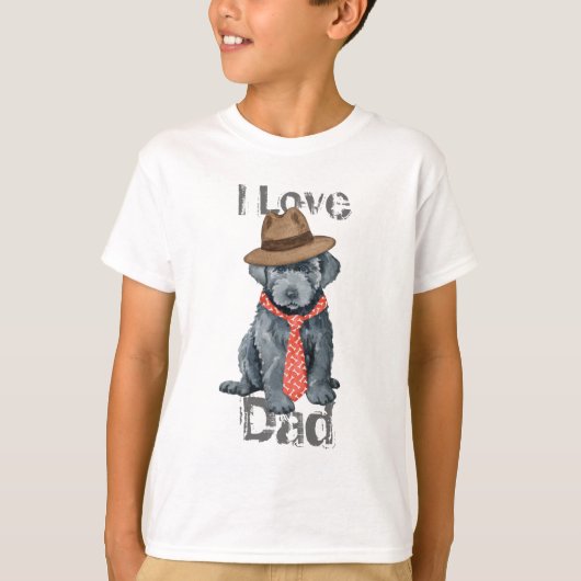 Bouvier des Flandres Dad T-Shirt (Voorkant)