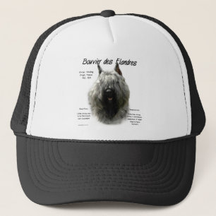 Bouvier des Flandres History Design Trucker Pet